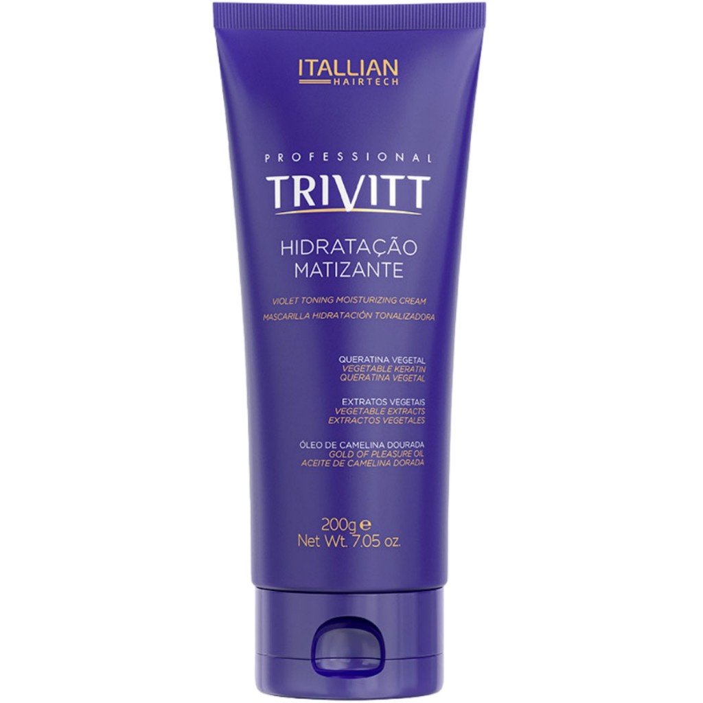 Trivitt Matizante: Loiro Platinado Sem Amarelo!