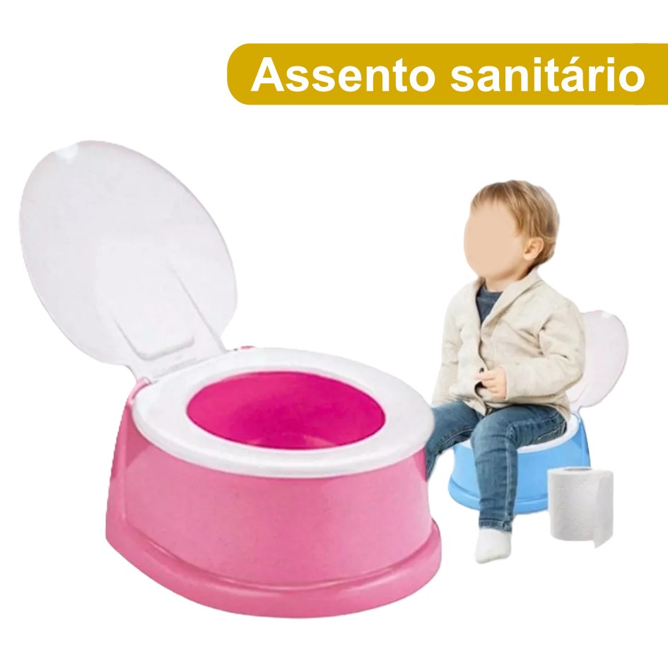 Troninho Infantil com Tampa – Desfralde Sem Choro!