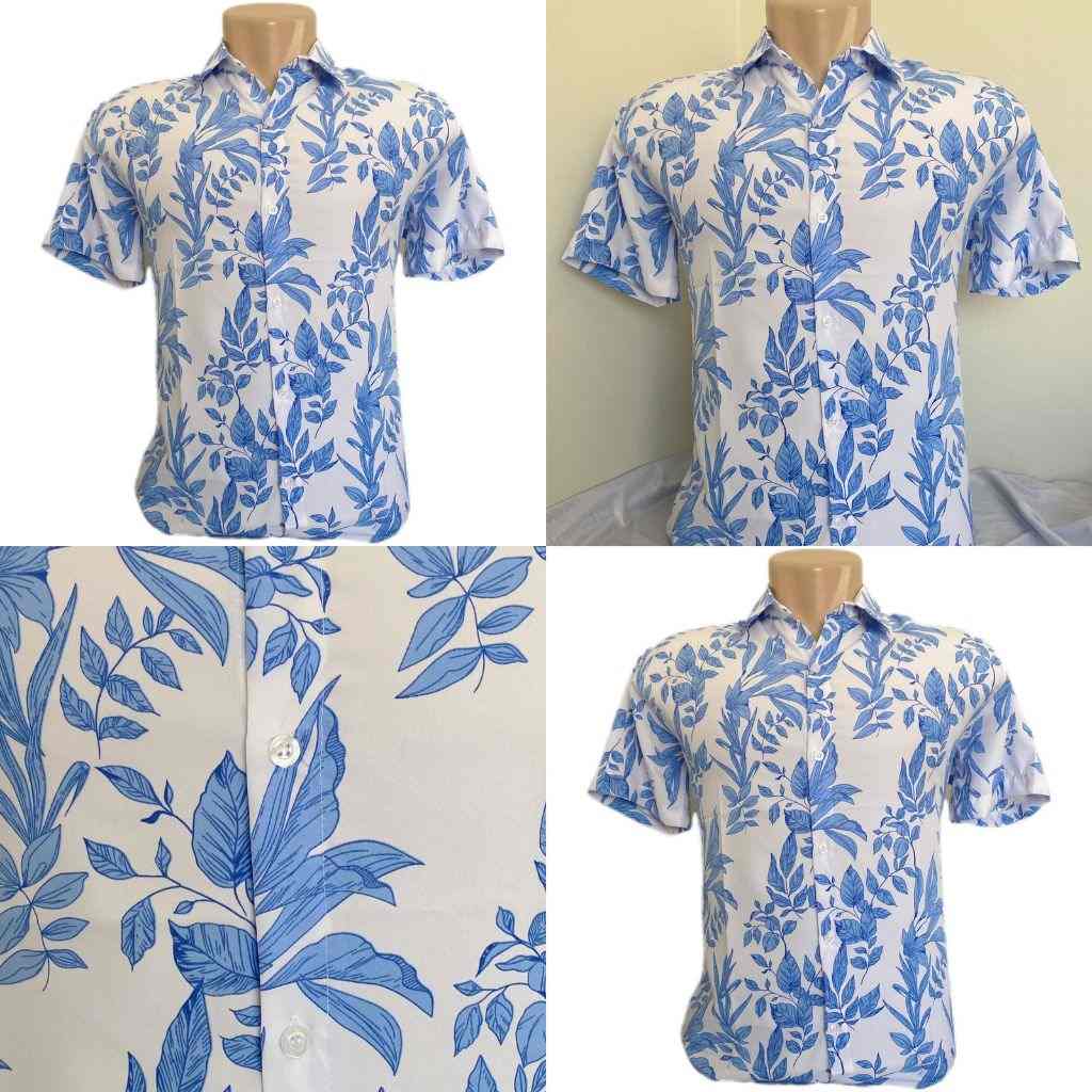 Camisa Social Florida Masculina: Conforto e Estilo Tropical