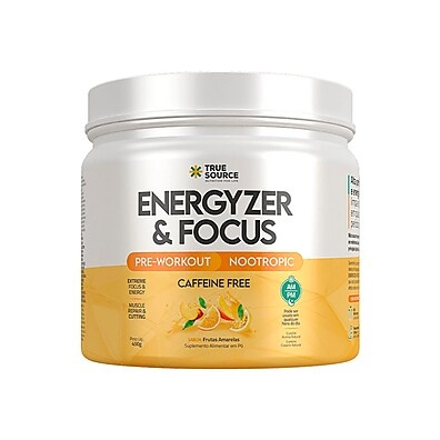 True Energyzer: Energia & Foco Sem Cafeína