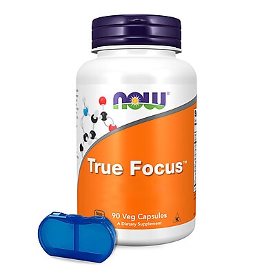 True Focus Now Foods: Clareza Mental em 90 Cápsulas