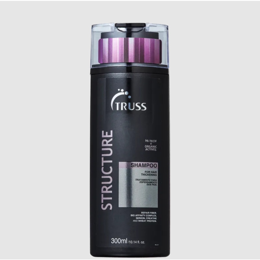 Truss Structure Shampoo: Fortaleça e Engrosse Seus Fios