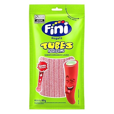 Tubes Azedíssimo Fini 80g: A Explosão de Sabor!