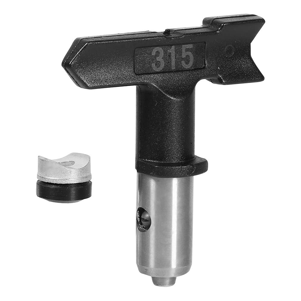 Bico de Pistola de Pintura Reversível em Aço de Tungstênio - Alta Durabilidade e Atomização Perfeita para Máquinas Sem Ar