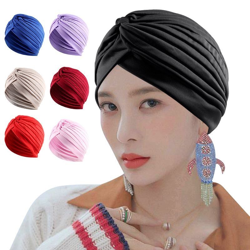 Turbante Feminino Elástico com Proteção UV 50+ – Conforto e Estilo