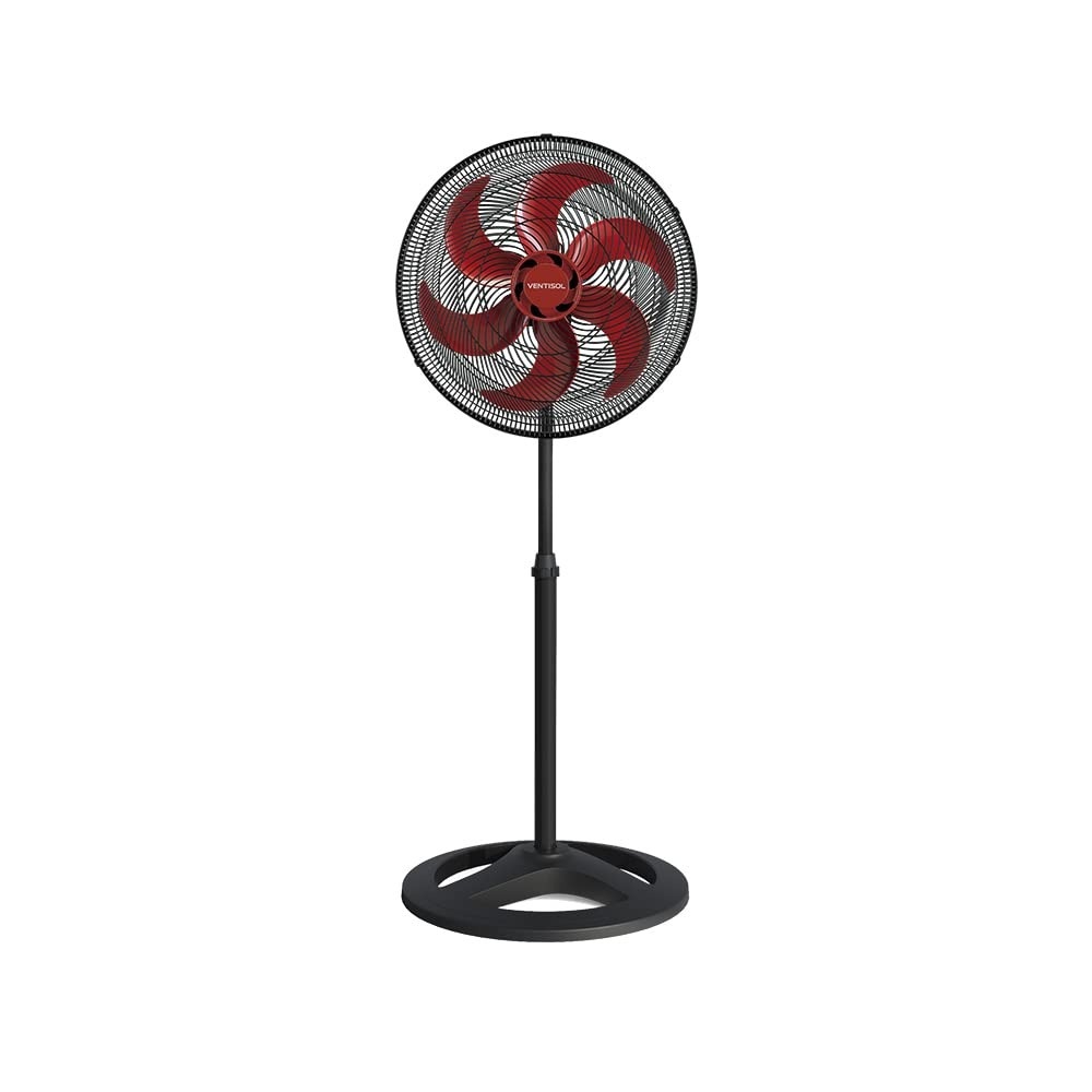 Ventisol Ventilador de Coluna Oscilante 50cm com Motor Turbo e 6 Pás Premium - Design Moderno e Potente Refrigeração