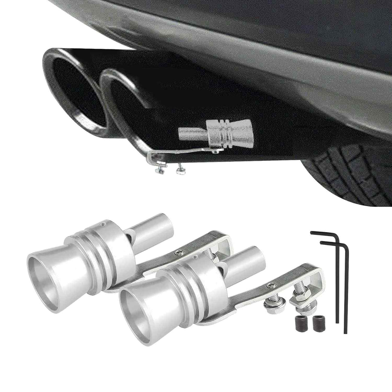 Apito Turbo Universal XL em Liga de Alumínio: Som de Escapamento Esportivo para Seu Carro