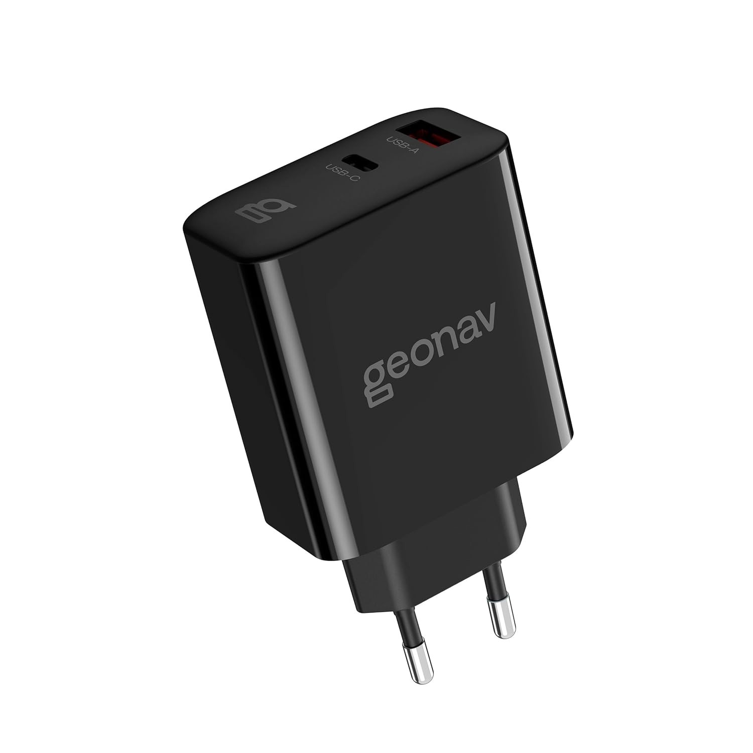 Carregador Universal Geonav SuperPower GaN Duo 48W: Notebooks, Tablets e Smartphones com Turbo Speed!