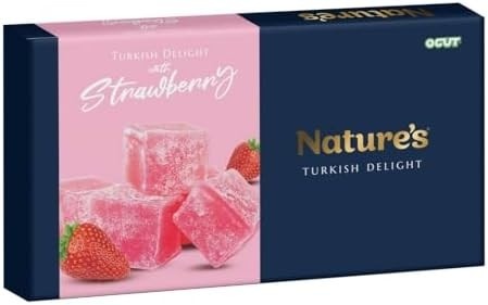 Manjar Turco Doce Árabe de Morango 250g OGUT