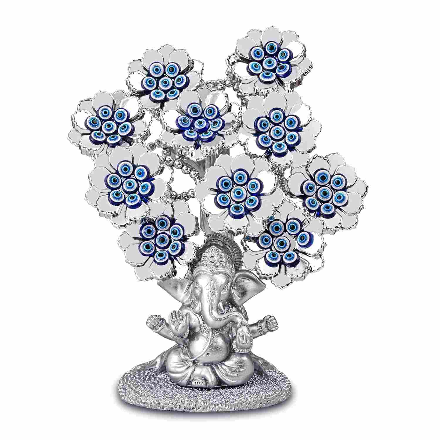 Olho Turco com Estátua de Ganesha - Proteção e Boa Sorte com Feng Shui