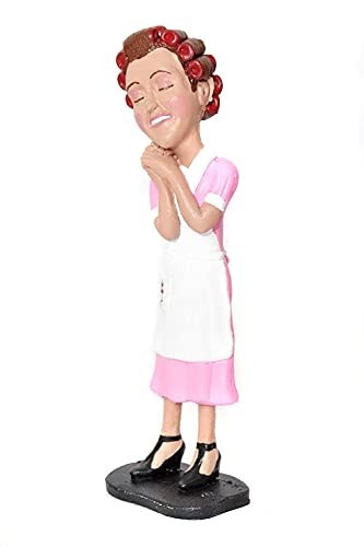 Estatueta Dona Florinda da Turma do Chaves em Resina - Decoração Nostálgica