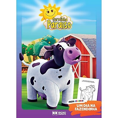 Turminha Paraíso: 8 Livros para Colorir e Sonhar!