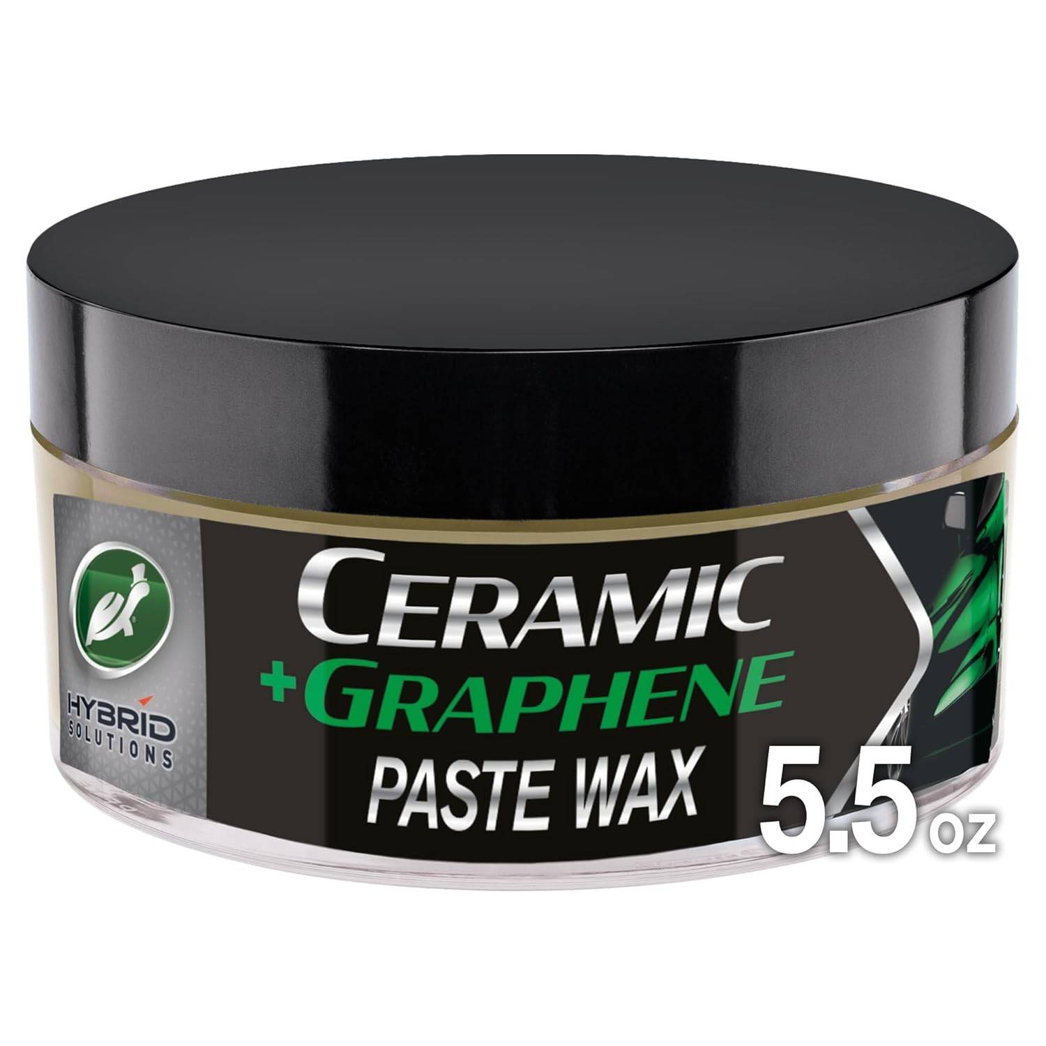 Turtle Wax 53737 Hybrid Solutions Cera de pasta de grafeno cerâmico, proteção avançada de tinta pendente de patente, acabamento de alto brilho extremo, para carros, caminhões e mais, 156 g (pacote com