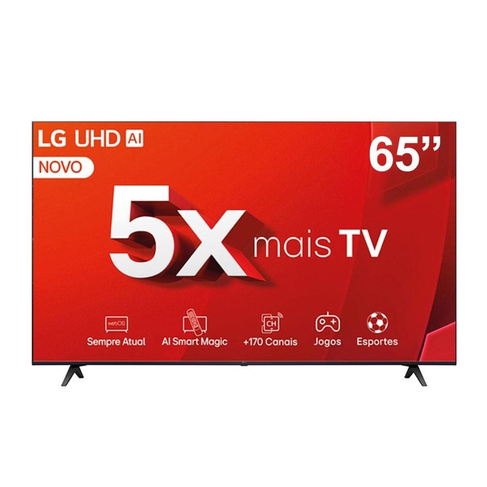 TV 65” 4K LG: Imagens Incríveis e Som Imersivo
