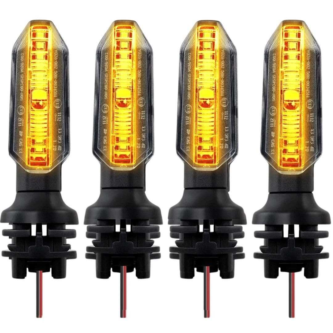 Kit 4 Pisca Seta LED Universal para Motos: Cb Twister, Fan 160, Titan 160 e Mais!