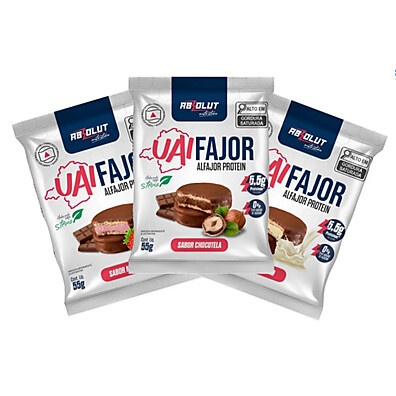 Uaifajor: Alfajor Proteico Sem Açúcar Delicioso!