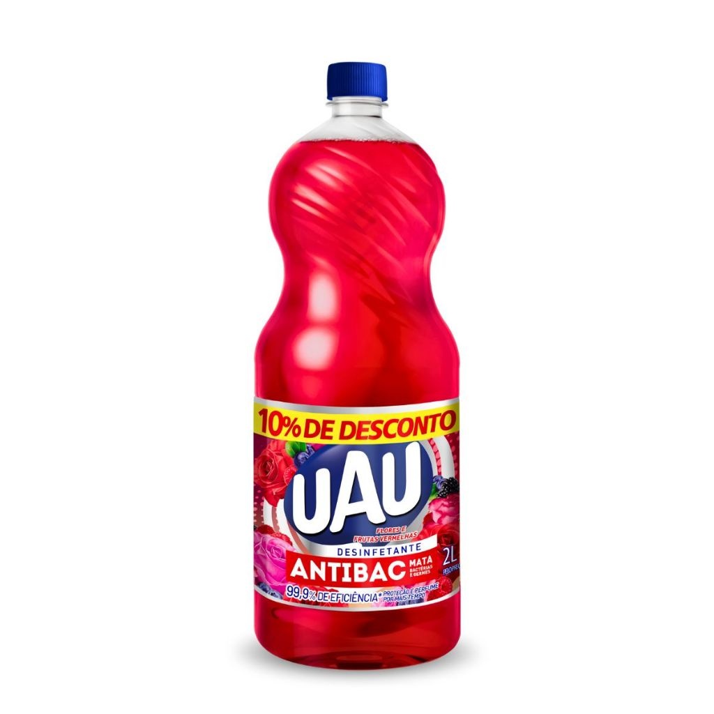 Uau Antibac: Desinfetante Perfumado 2L