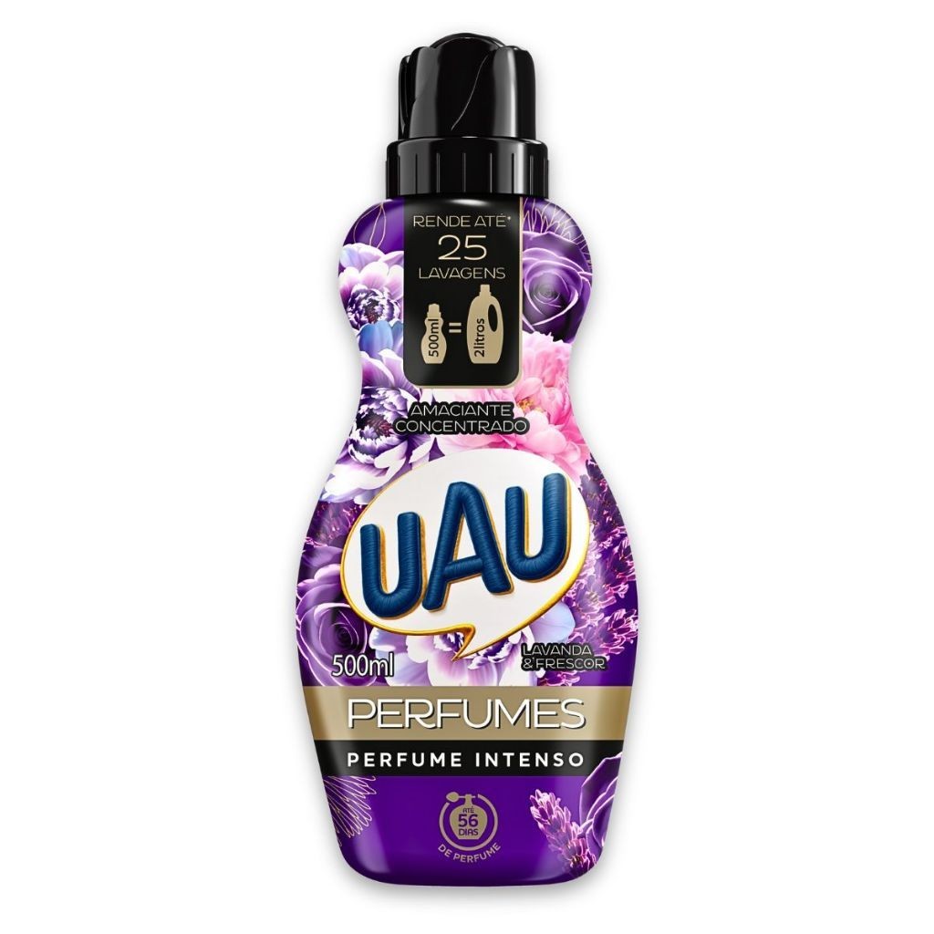 UAU Lavanda e Frescor: Amaciante Concentrado