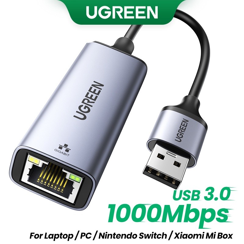 UGREEN Adaptador USB Ethernet Gigabit