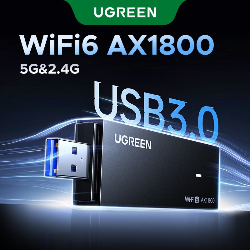UGREEN AX1800: Wi-Fi Rápido e Estável!