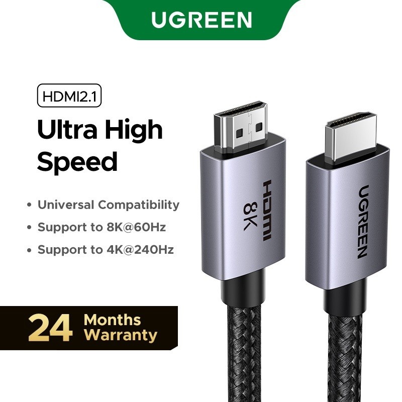 UGREEN HDMI 2.1: Cabo 8K para Imagem Imersiva