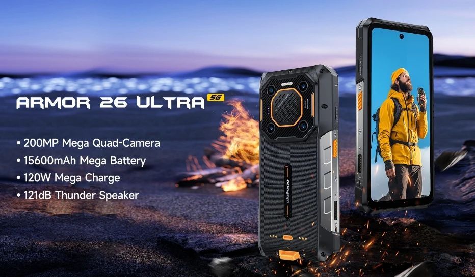Ulefone Armor 26 Ultra: O 5G Robusto e Imbatível