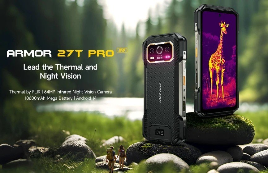 Ulefone Armor 27T Pro: O Robusto com Visão Térmica!