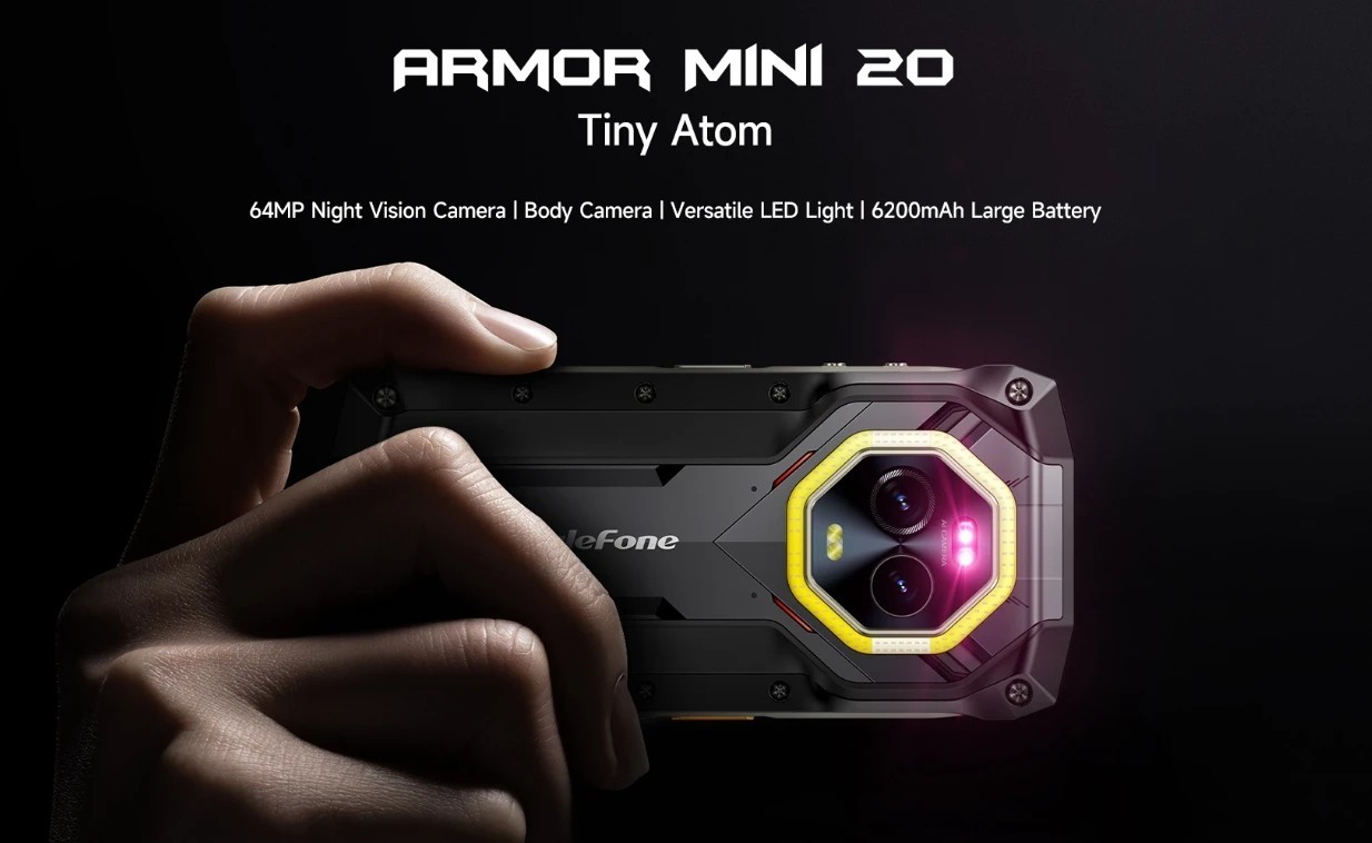 Ulefone Armor Mini 20: O Robusto 4G que Você Precisa!