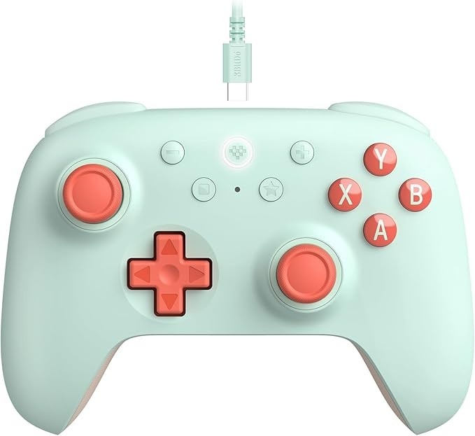 8Bitdo Ultimate 2C Wired Controller for Windows PC and Android, with Hall Effect Joysticks and Hall Triggers, 1000Hz Polling Rate, and Remappable L4/R4 Bumpers - Black Myth: Wukong