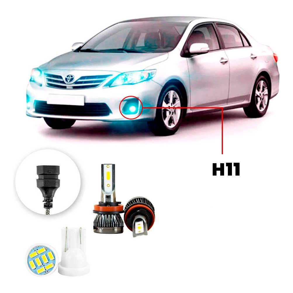 Ultra LED Corolla: Iluminação 22000lm