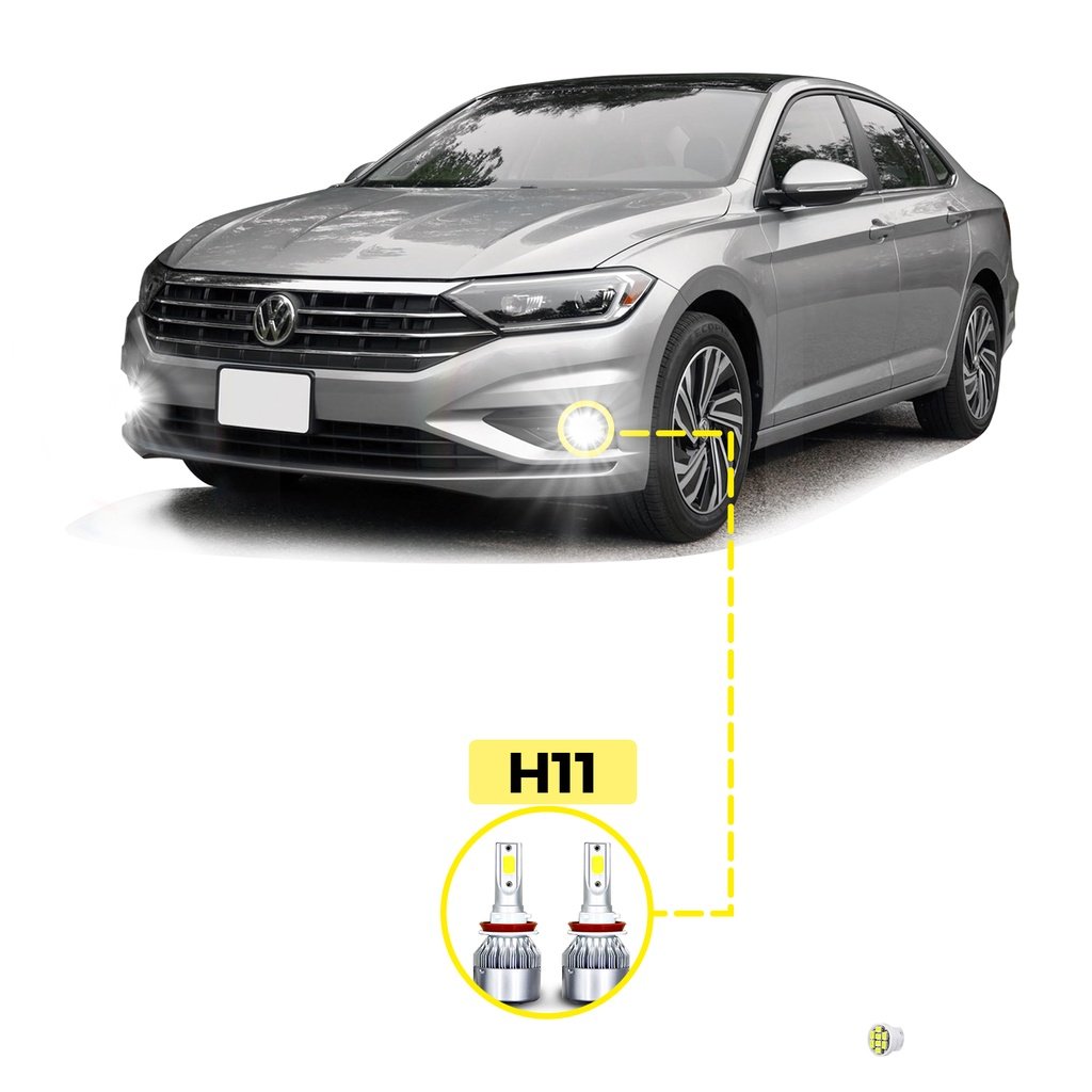 Ultra LED Jetta: Iluminação 20000 Lúmens