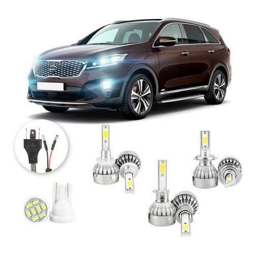 Ultra LED Kia Sorento: Iluminação 20000lm