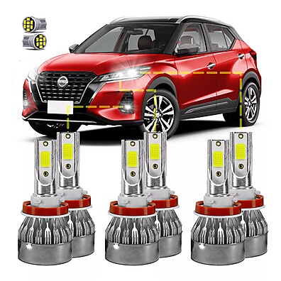 Ultra LED Nissan Kicks: Iluminação 20000 Lúmens