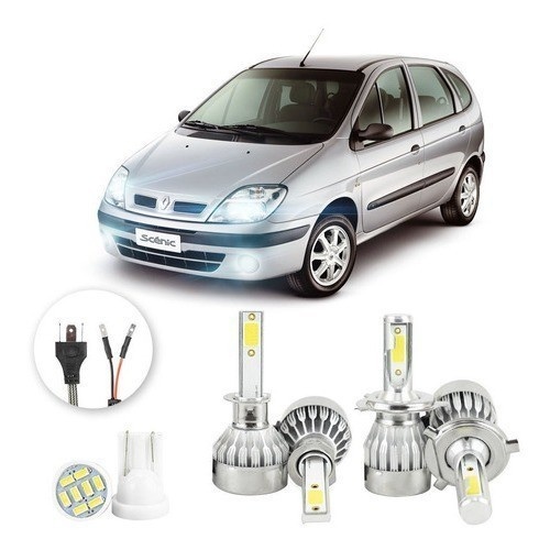 Ultra LED Renault Scenic: Iluminação 20000lm
