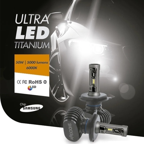 Ultra LED Shocklight: Iluminação Automotiva 10.000 Lúmens