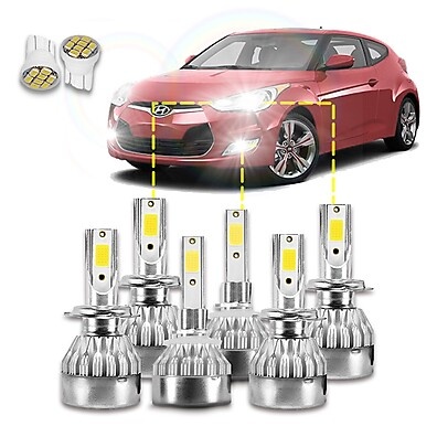 Ultra LED Veloster: Iluminação 20000Lm