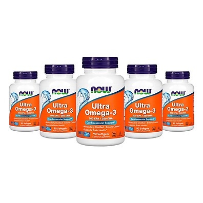 Ultra Ômega 3 Now Foods: Saúde Cognitiva e Bem-Estar