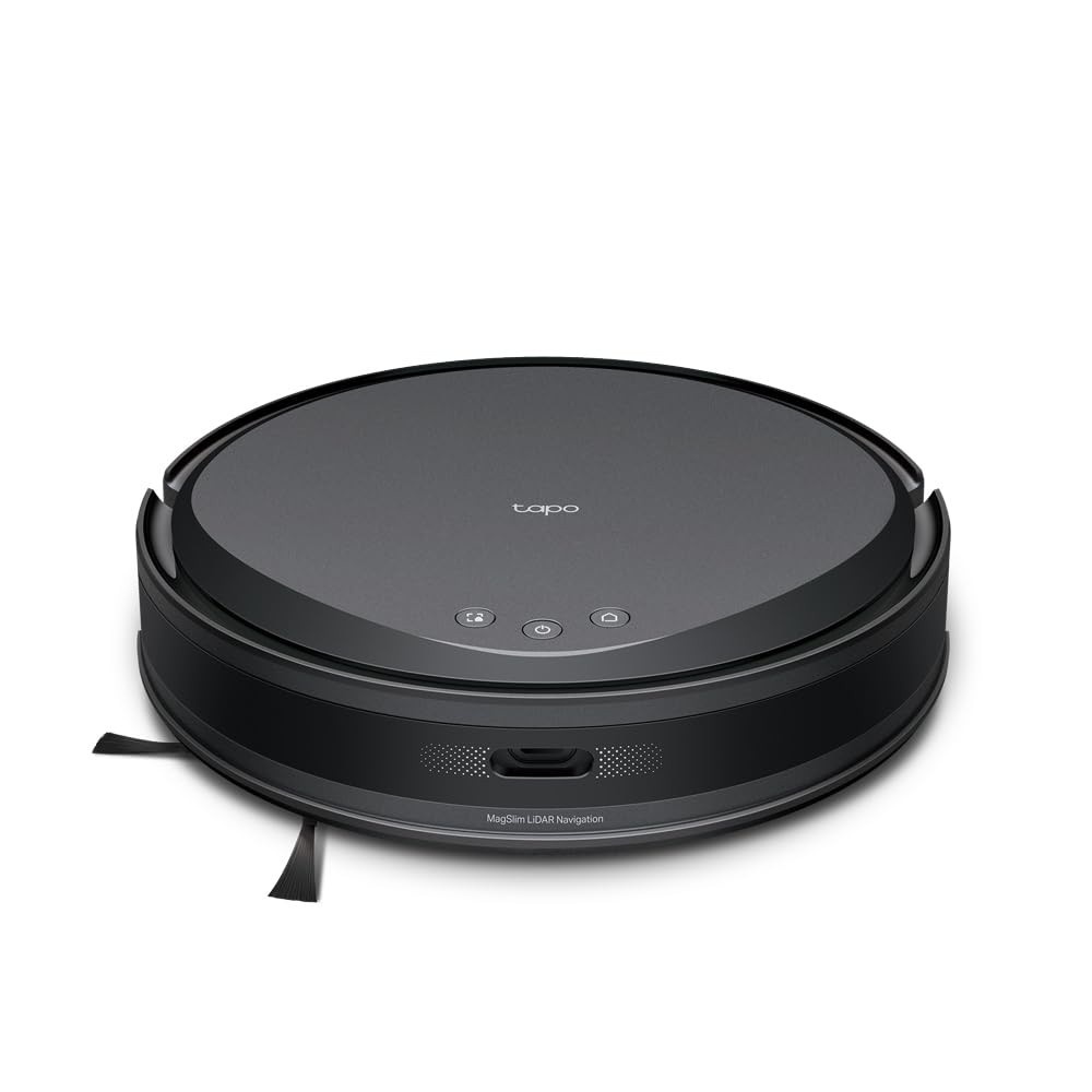 Tapo RV20 Max 5300Pa - Aspirador e Esfregão Robô com Navegação LiDAR e Design Ultrafino