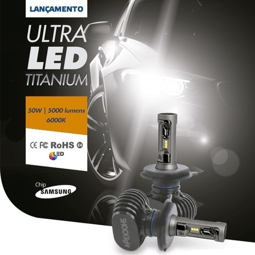 Ultraled Shocklight Titanium H3: Iluminação 10000 Lúmens