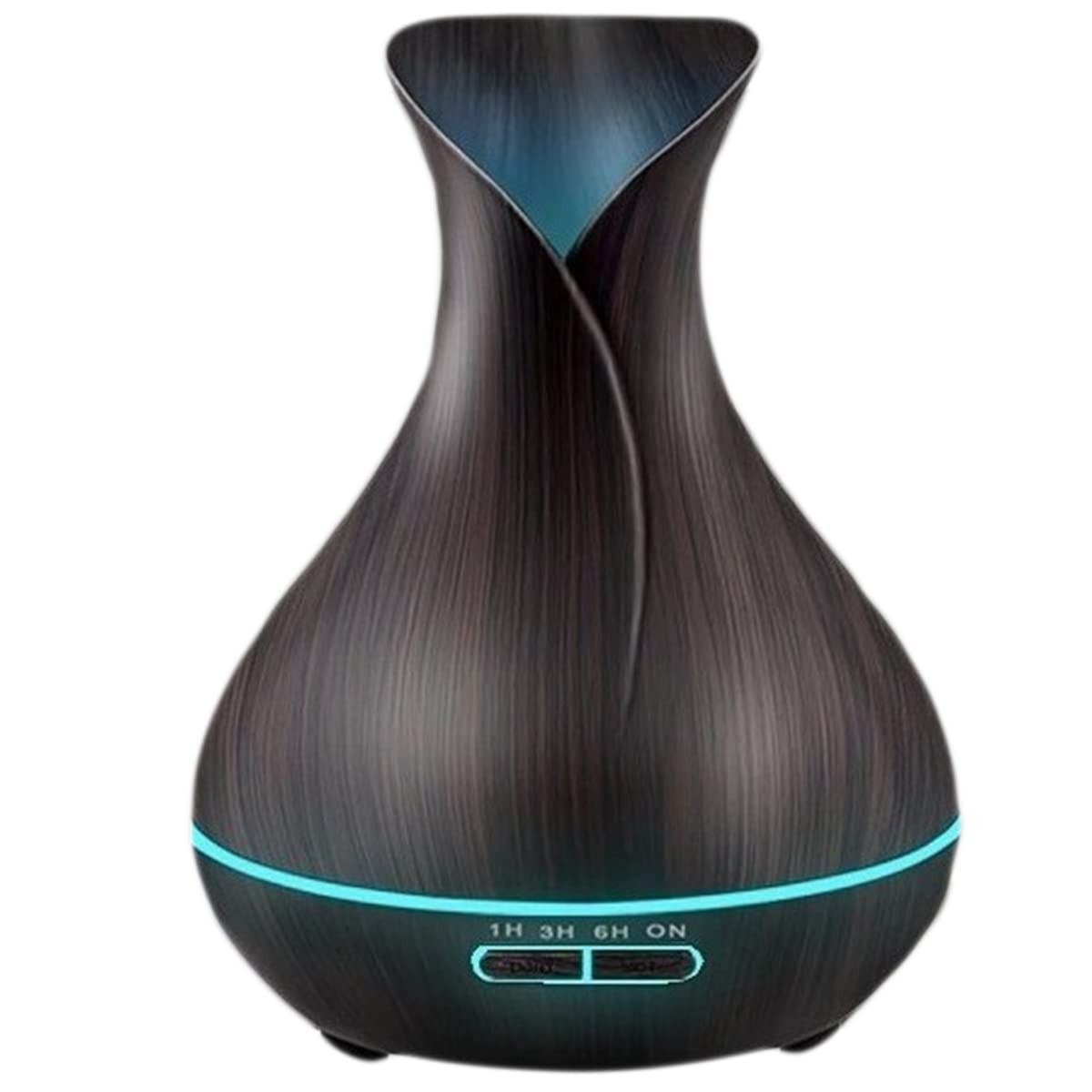 Umidificador de Ar Difusor Aromatizador Ultrassônico 400ml com LED e Controle Remoto - Luatek LKJ-161