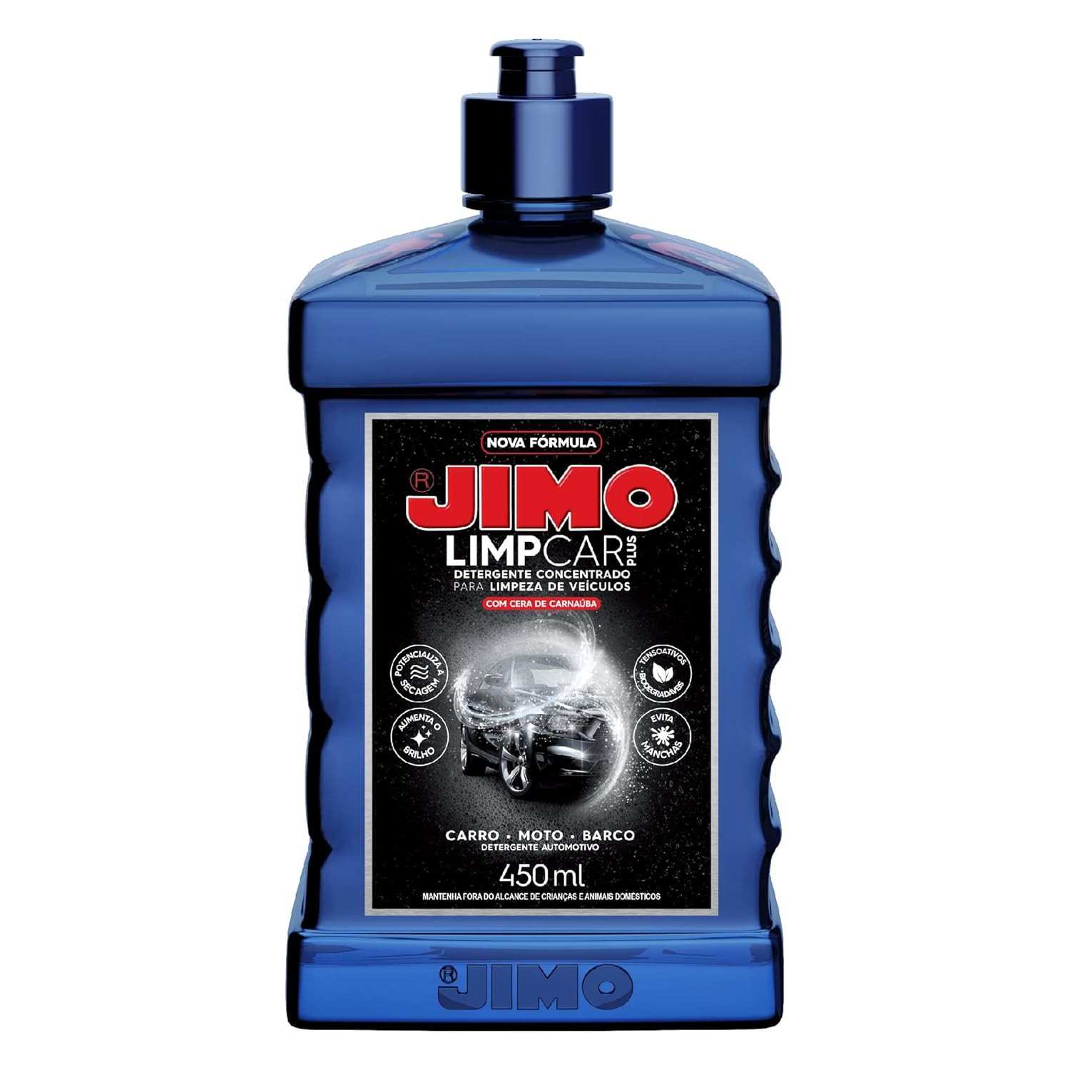 Jimo Limpcar Plus 450ml: O Segredo para um Carro Sem Manchas e Brilhante!