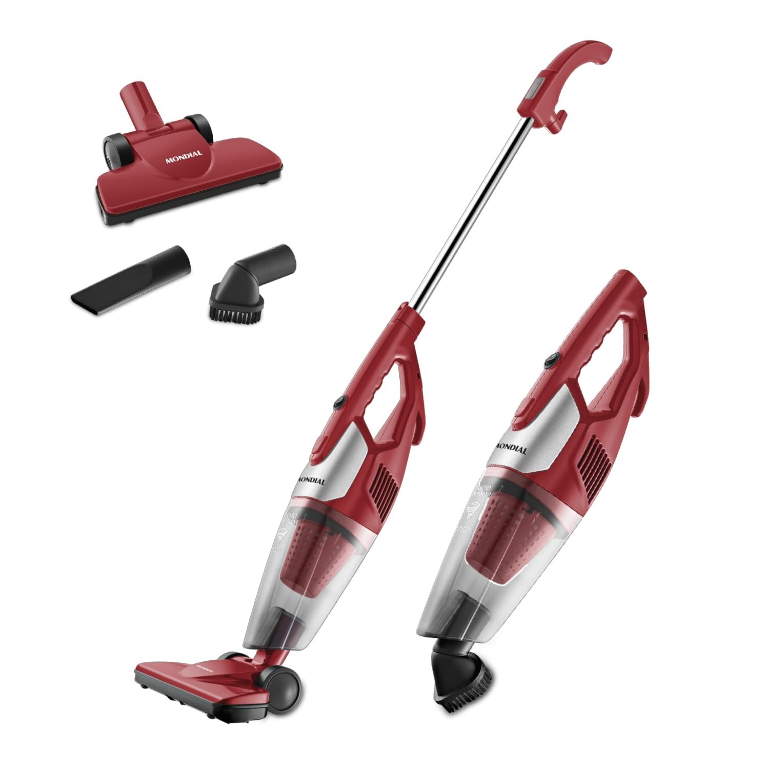 MONDIAL Aspirador de Pó Vertical Turbo Premium 1200W - Potência e Versatilidade em um Só Produto