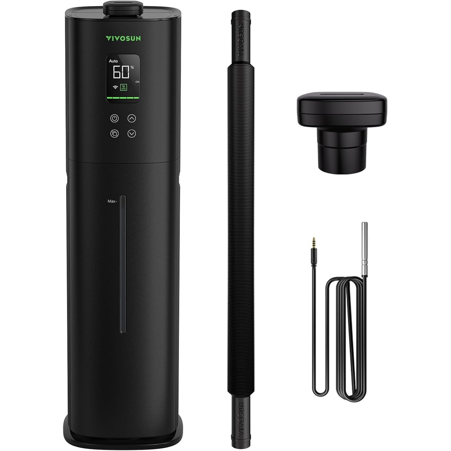 Umidificador Wi-Fi Inteligente VIVOSUN AeroStream H09 - Controle Total da Umidade para Cultivo
