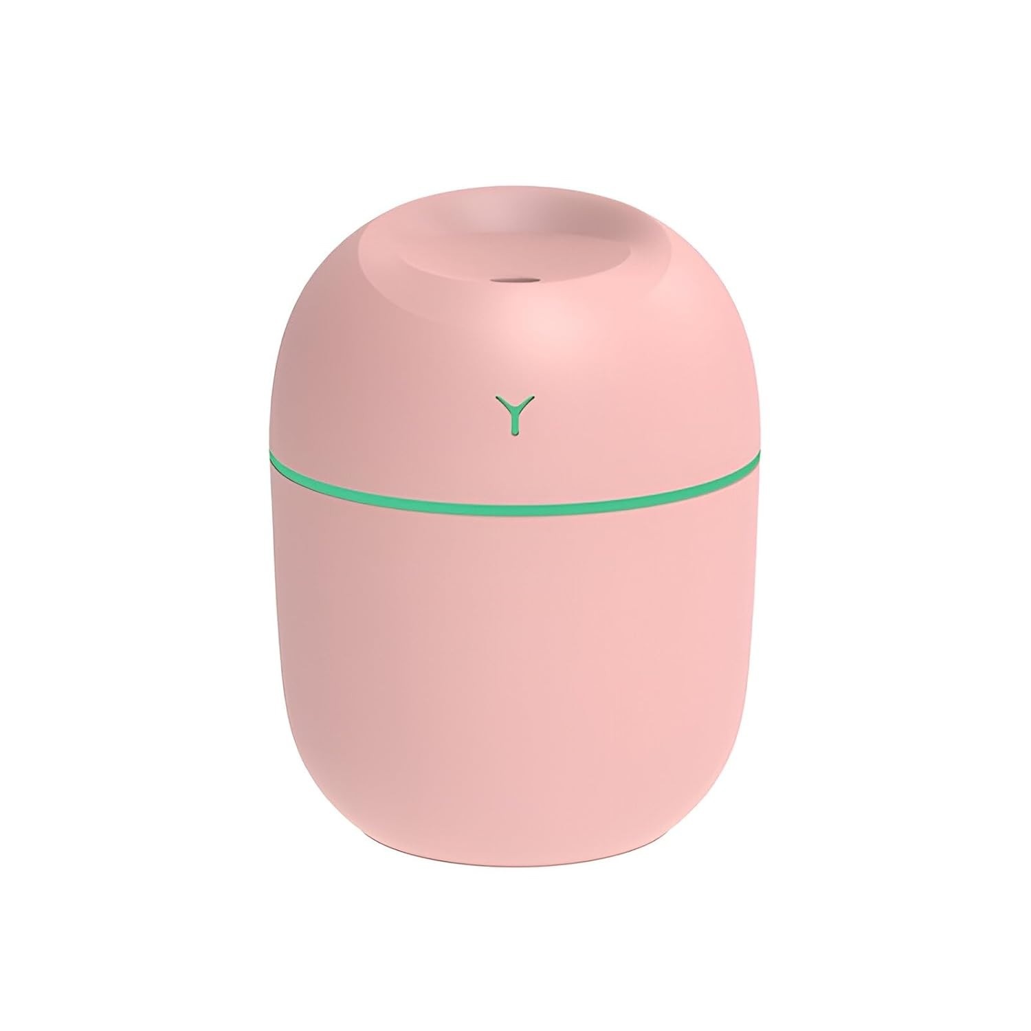 Umidificador de Ar Aromatizador Portátil com LED Rosa - 220ml, USB, Silencioso, Ideal para Casa e Escritório