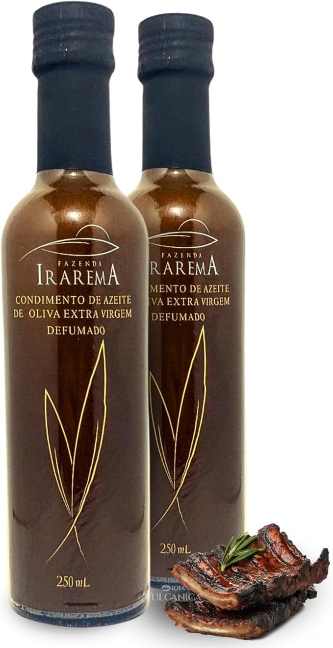 Azeite De Oliva Extra-Virgem Defumado Fazenda Irarema 250ml - 2 UN