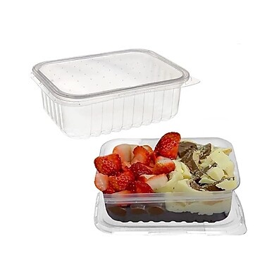 Kit 4 Potes Descartáveis 150 ml para Freezer e Microondas - 80 Und