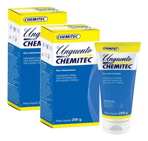 Unguento Chemitec: Cicatrização Rápida e Proteção Animal