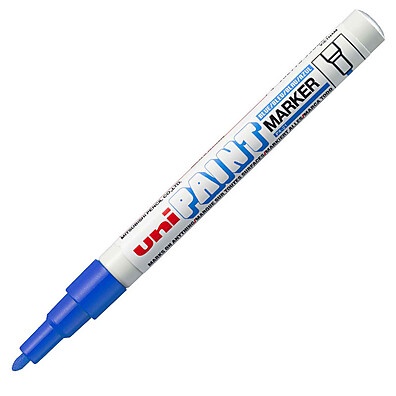 Uni-Paint PX-21: O Marcador Permanente Azul Ideal