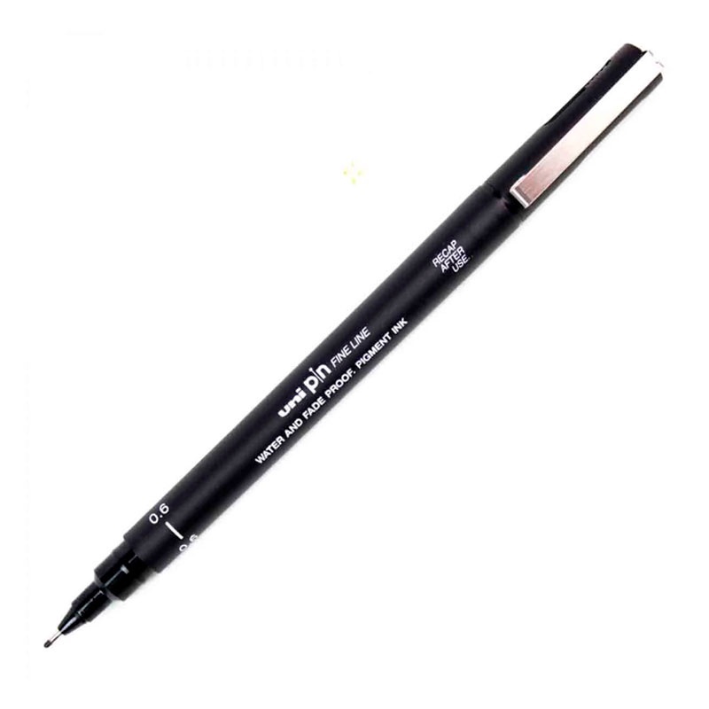 Uni Pin 0.6: A Caneta Nankin Perfeita!