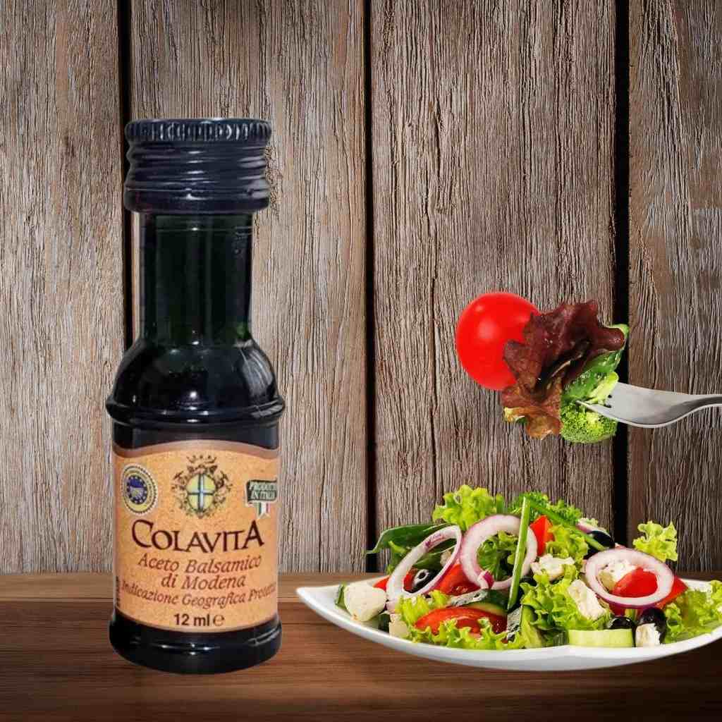 Vinagre Balsâmico Colavita 12ml: Sabor Italiano em Dose Única!